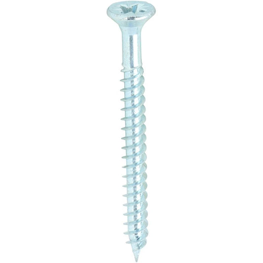 TIMCO TWINTHREAD CSK BZP WOODSCREWS 6 x 1 1/2" (BOX 200) 06112CWZ