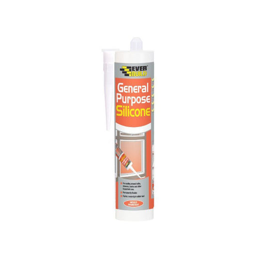 Everbuild General Purpose Silicone C3 Colour Grey 12GPSGY