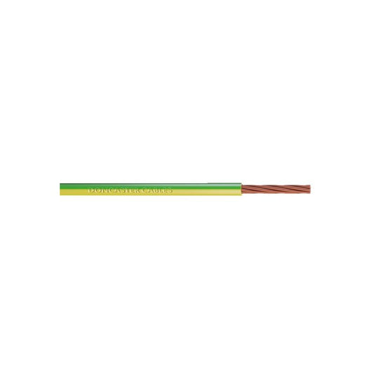 DONCASTER CABLE 6491X710G/Y050 PVC BASEC 10.0mm GREEN/YELLOW