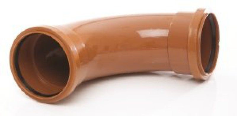 POLYPIPE BEND DOUBLE SOCKET 160mm x 45deg UG603