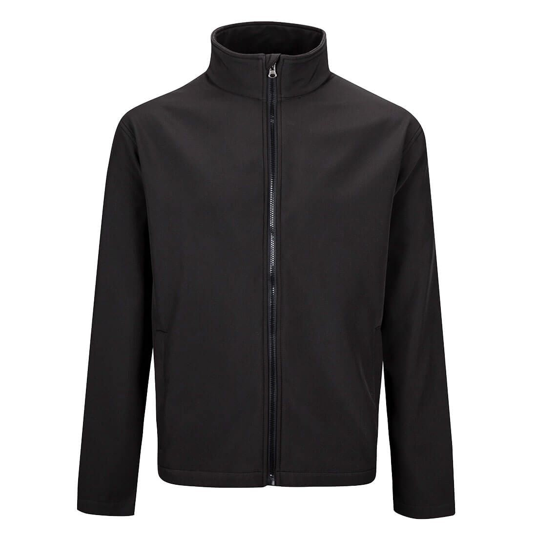 Print and Promo Softshell Jacket (2L), 4XL, R, Black