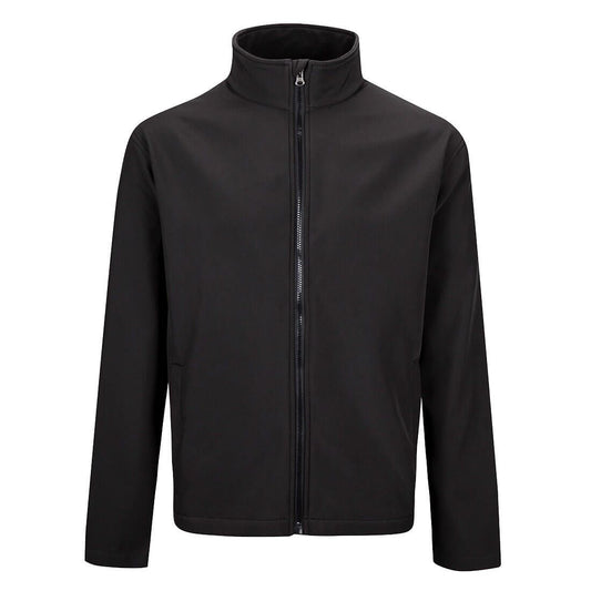 Print and Promo Softshell Jacket (2L), 4XL, R, Black