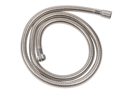 CROYDEX AM250441 AMALFI STAINLESS STEEL SHOWER HOSE 1.5m CHROME