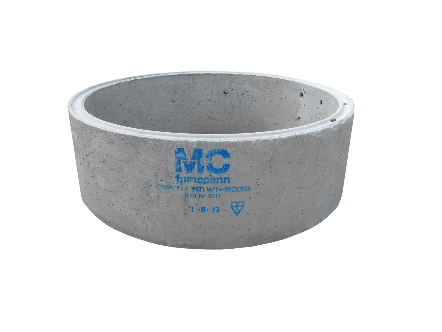 F P MCCANN 2100mm x 750mm CONCRETE RING C/W STEP RUNGS 2839