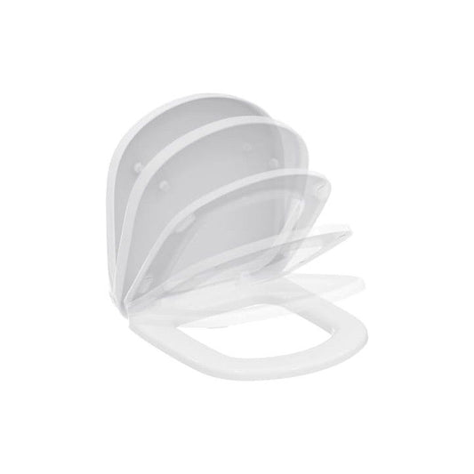 IDEAL STANDARD T679901 TEMPO SEAT & COVER FOR T3287 PAN / SOFT CLOSE WHITE