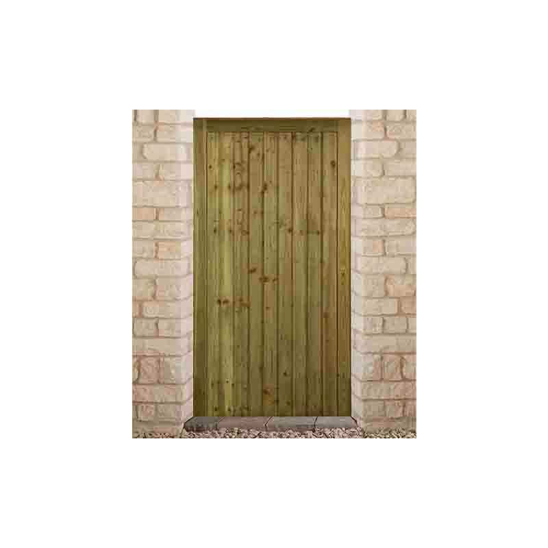 CHARLTON COUS0.9 COUNTRY GATE TREATED FLB 900 x 1778mm GREEN