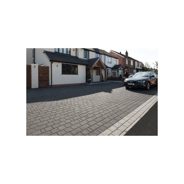 MARSHALLS DRIVESETT ARGENT PRIORA PROJECT PACK (8.06m2) 60mm GRAPHITE PV1374000