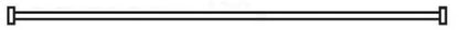 AKW 24018 STRAIGHT CURTAIN RAIL 1900mm C/W FITTINGS