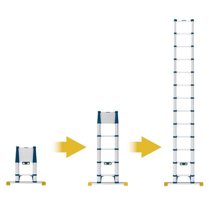 WERNER TELESCOPIC SOFT CLOSE EXT LADDER 3.8M 85038
