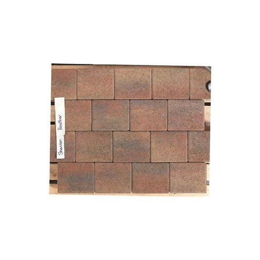 TOBERMORE SHANNON DUO 50mm PAVING (0.99m2)LAYER HEATHER