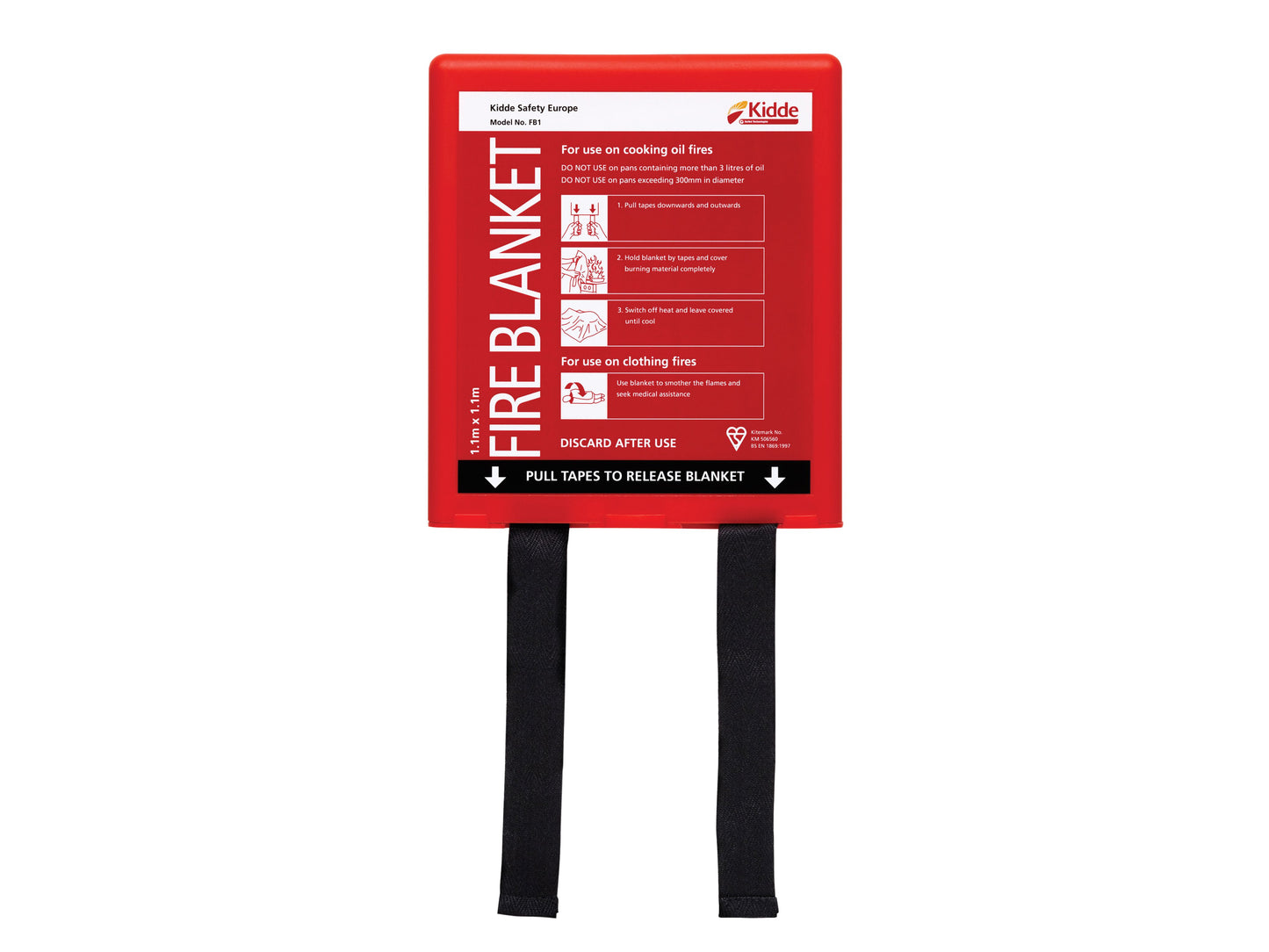 KIDDE KIDFB1 FIRE BLANKET 1.1 x 1.1m