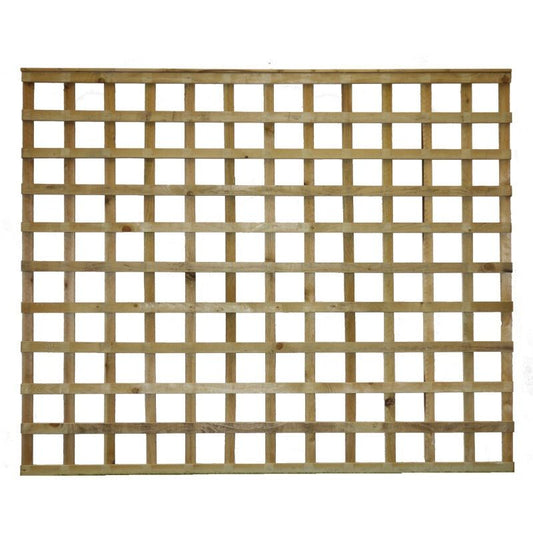 TAFS SALOP SQUARE TRELLIS PANEL 6 x 5' PT GREEN P5TT