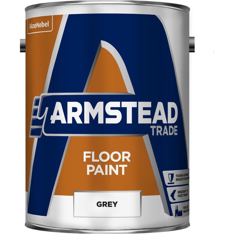 ARMSTEAD TRADE ENDURANCE FLOOR PAINT 5l GREY 5218610