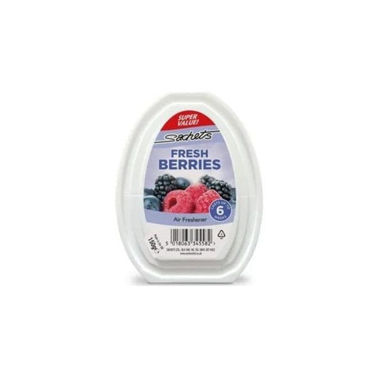 SACHET GEL AIR FRESHENER WILD BERRIES 150G BC115-WB