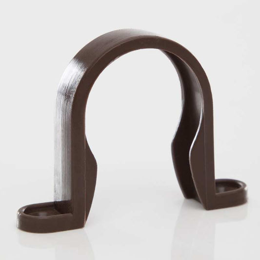 POLYPIPE PUSHFIT PIPE CLIP 40mm BROWN WP34BR
