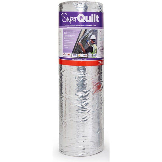 YBS SUPERQUILT MULTI FOIL 1500mm x 10m (15m2 PER PACK) SQ BRI 1500 X 10
