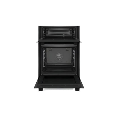 BOSCH MHA133BR0B SERIES 2 BUILT IN DOUBLE OVEN BRUSHED STEEL