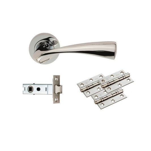 SINTRA ULTIMATE LATCH PACK BOXED POLISHED CHROME UDP007CP/INTB