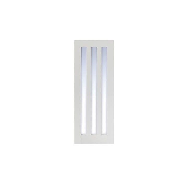 LPD UTAH 3L CLEAR GLASS WHITE PRIMED 30" WFUTAH30