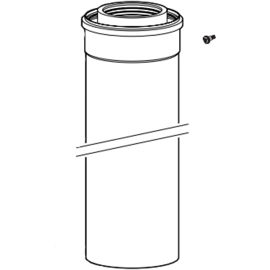 WORCESTER GREENSTAR FLUE EXTENSION 1m 7716191083 108319