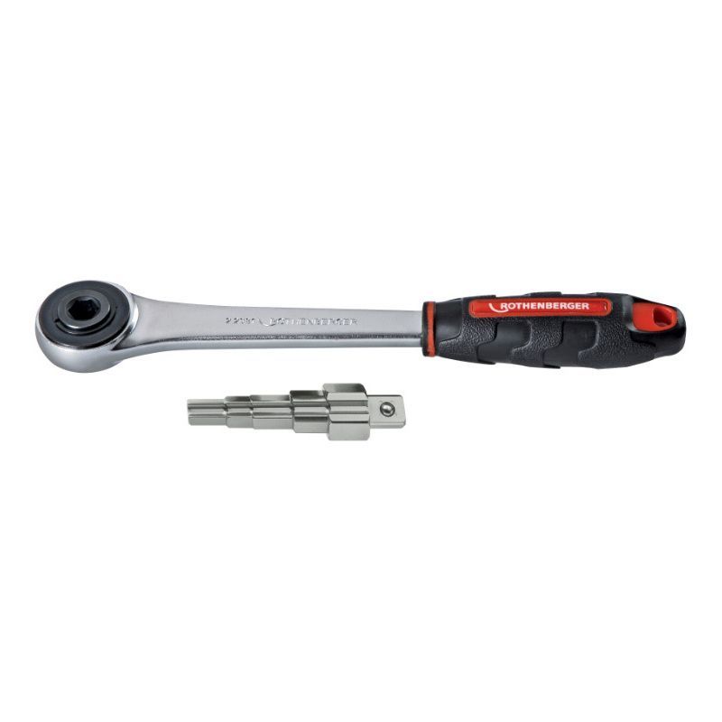 ROTHENBERGER UNI-SPANNER SET WITH RATCHET HANDLE 73297
