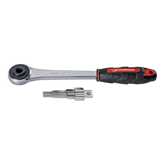 ROTHENBERGER UNI-SPANNER SET WITH RATCHET HANDLE 73297