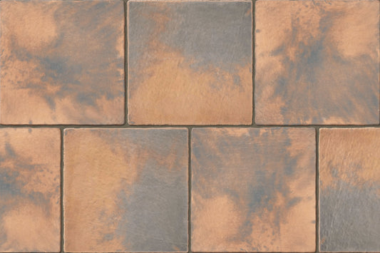 MARSHALLS FIREDSTONE PAVING 300 x 300 x 38mm AUTUMN CF4002200