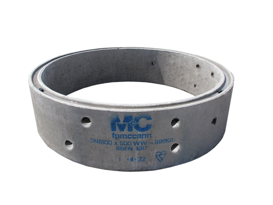 F P MCCANN 1800mm DIA x 500mm PCC SOAKAWAY RING W/ STEPS 2908