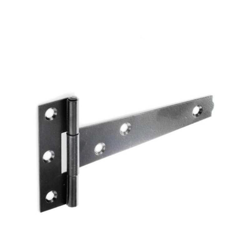 121A BLACK 100mm LIGHT TEE HINGE PAIR LOOSE 121A0100BK