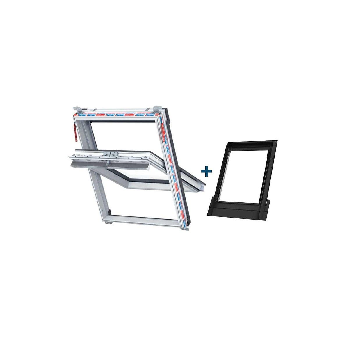 KEYLITE HI THERM ROOF WINDOW CENTRE PIVOT 940 x 1600mm WHITE FINISH WCP07HT