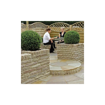 MARSHALLS MARSHALITE WALLING PITCHED FACED 300 x 100 x 65mm BUFF WA205410F