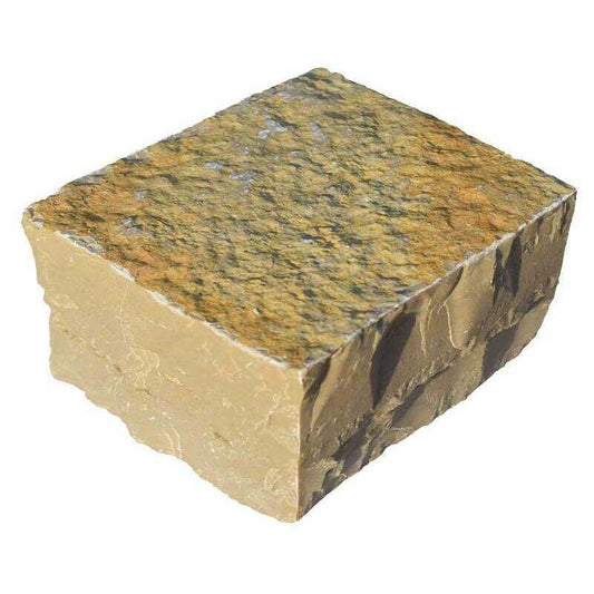 GLOBAL STONE LIMESTONE DRIVEWAY SETTS 100 x 100 x 50mm HONEY BLEND HBLS1010