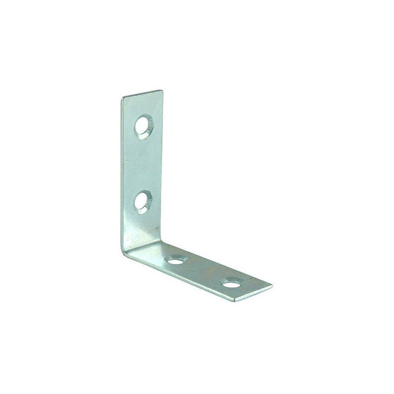 TIMCO CORNER BRACES ZINC PLATED 16 x 25 x 25mm (PACK 4) 25CBRP