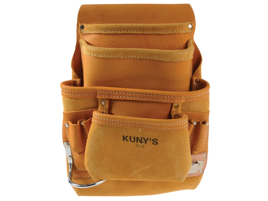 KUNYS KUNAPI933 FULL GRAIN LEATHER HALF APRON