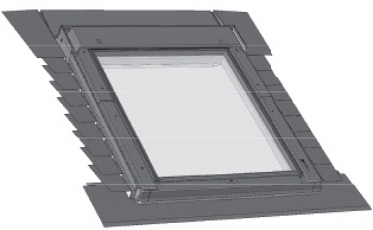 KEYLITE PLAIN TILE FLASHING 780 x 980mm PTRF04