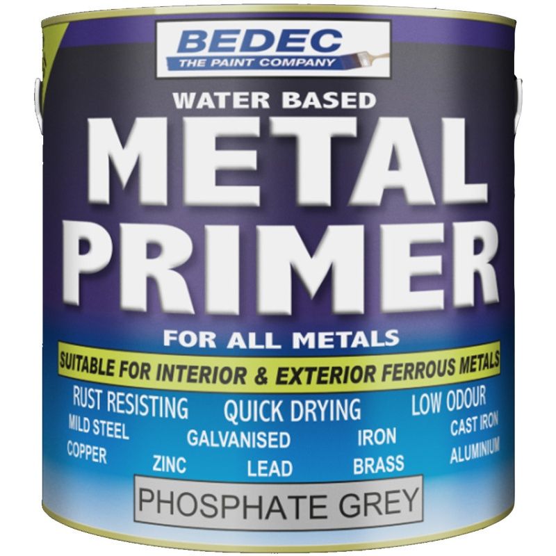 BEDEC ALL METALS PRIMER PHOSPHATE GREY 2.5l BEDE2PU3120/40