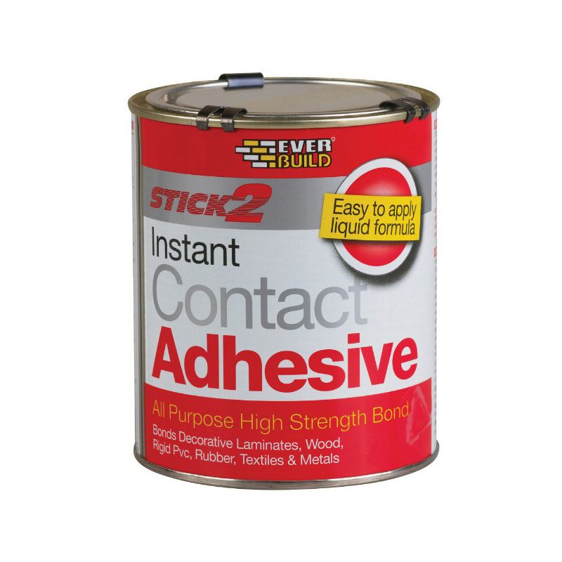 Everbuild Stick2 All-Purpose Contact Adhesive Adhesive 750ml CON750