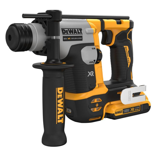 DeWalt 18V Ultra Compact Brushless Combi Hammer Drill With 2X2.0ah L | DCH172D2-GB
