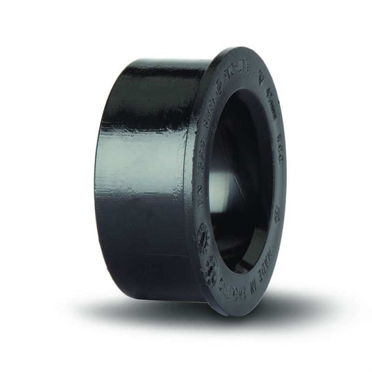 POLYPIPE SOIL SOLVENT BOSS ADAPTOR 40mm SW81 SW81B BLACK