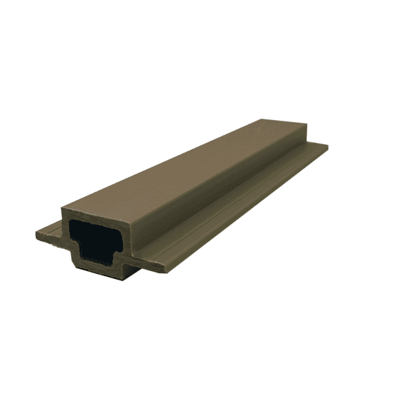 COMPLETE COMPOSITE SLATTED CLADDING CONNECTOR 2500mm NATURAL OAK CCSCCPNO