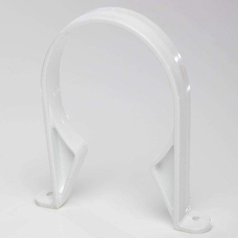 POLYPIPE SOIL PIPE BRACKET 110mm SC43 SC43W WHITE