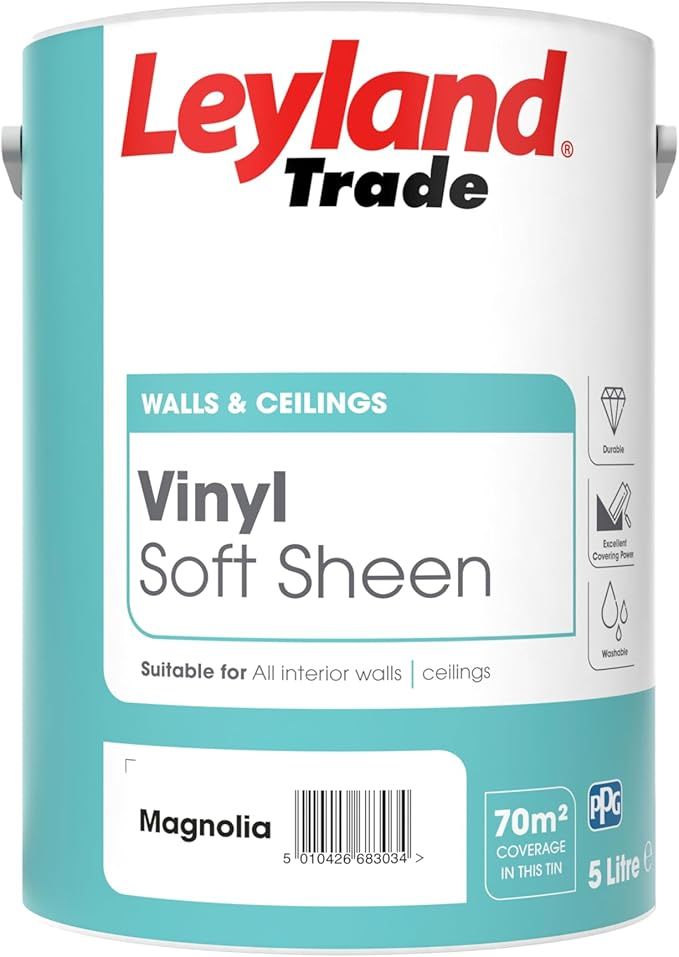 LEYLAND VINYL SOFT SHEEN 5l MAGNOLIA 264872