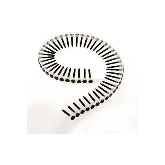 DRYWALL SCREW 38mm COLLATED BOX OF 1000 BLACK FINE THREAD OJ128986