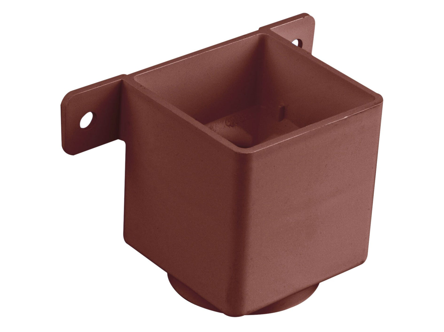 OSMASQUARELINE PVCU PIPE CONNECTOR & BRACKET 4T823N BROWN