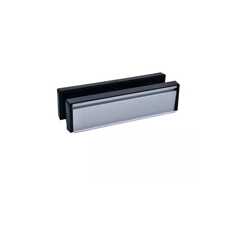 DUFFELLS TSS 10" TELESCOPIC LETTERPLATE FOR UPVC DOORS 40-80mm SILVER TSSLET104080S