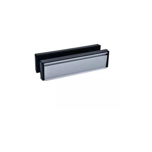 DUFFELLS TSS 10" TELESCOPIC LETTERPLATE FOR UPVC DOORS 40-80mm SILVER TSSLET104080S