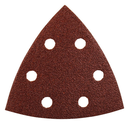 MAKITA P-33277 PACK OF 10 94MM DELTA SANDING SHEETS 80 GRIT (RED)