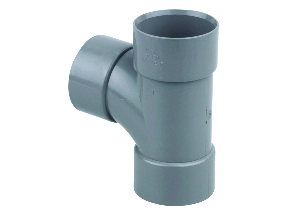OSMASOIL TEE 87.5deg 40mm 5Z190G GREY