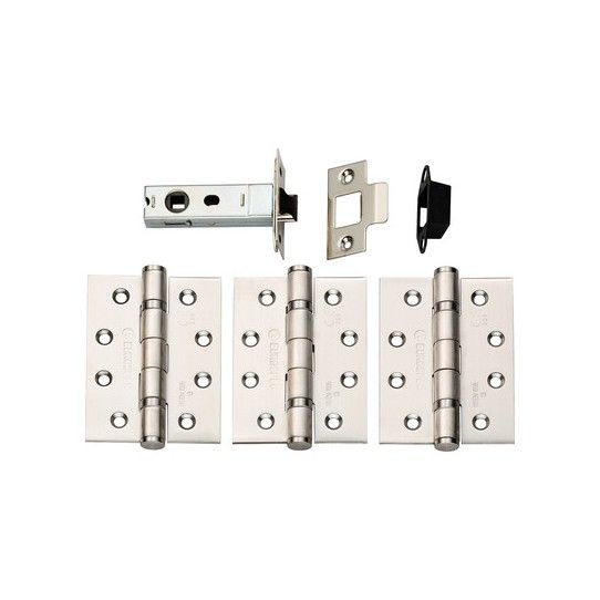 CARLISLE BRASS HINGE & LATCH PACK GRADE LPG1330SSS