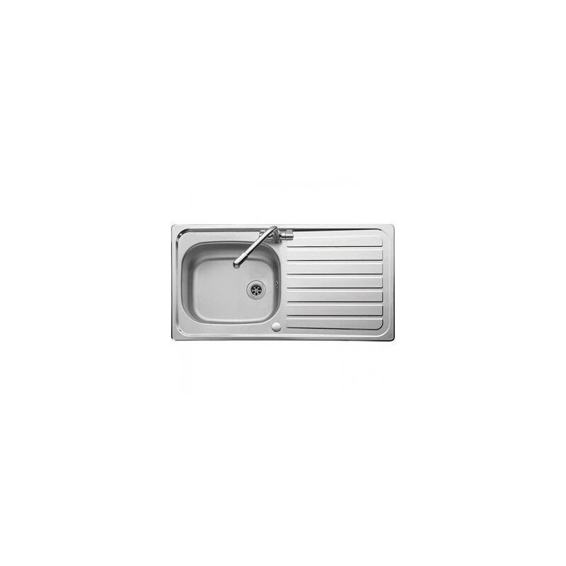 LEISURE LR950/ LINEAR 1 BOWL 1TH SINK 950 x 508mm SATIN STAINLESS STEEL